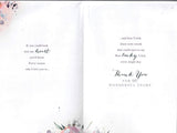 Elegant 60th diamond wedding anniversary greeting card for wife by UK Greetings, featuring a beautiful floral design and intricate details.