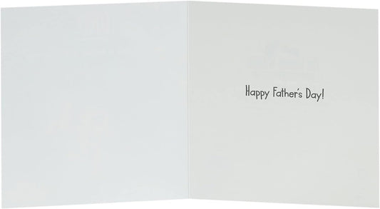 Funny Father's Day greeting card featuring a gorilla design with envelope, perfect for celebrating dad on special occasions.
