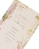 Floral copper Grandma Mother's Day greeting card from UK Greetings with colorful flower design and heartfelt message.