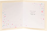 Friend Contemporary Wedding Card from UK Greetings featuring a stylish design suitable for celebrating a wedding.