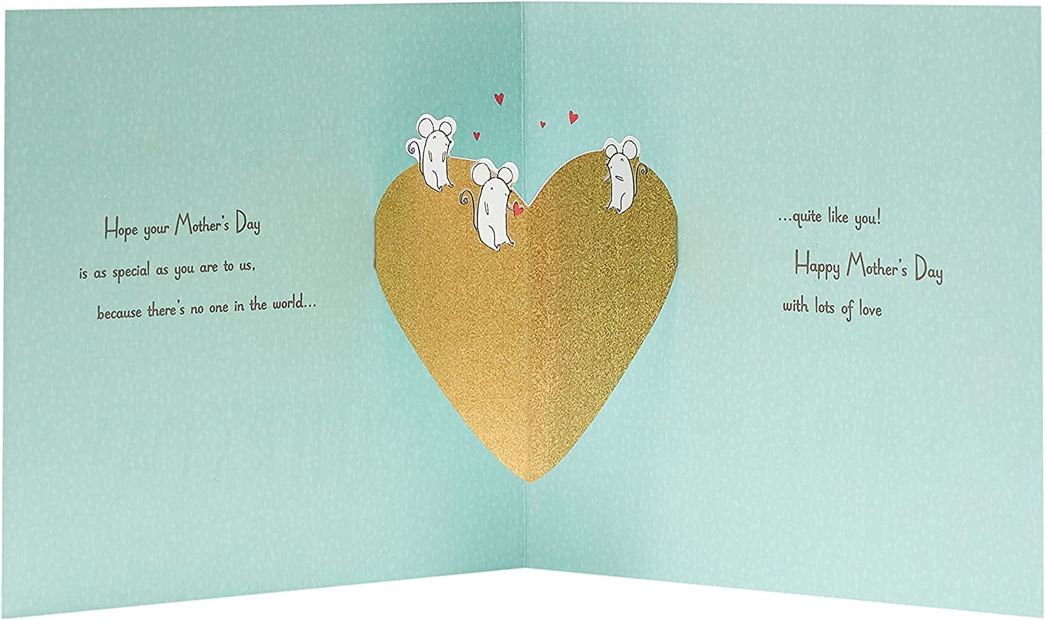 Mother's Day greeting card from grandchildren, featuring heartfelt message and colorful floral design, by UK Greetings.