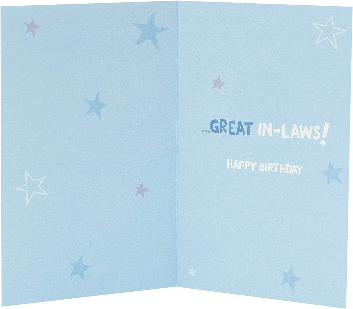 Funny Son-in-Law birthday greeting card from UK Greetings with humorous design and message, suitable for celebrating his special day.
