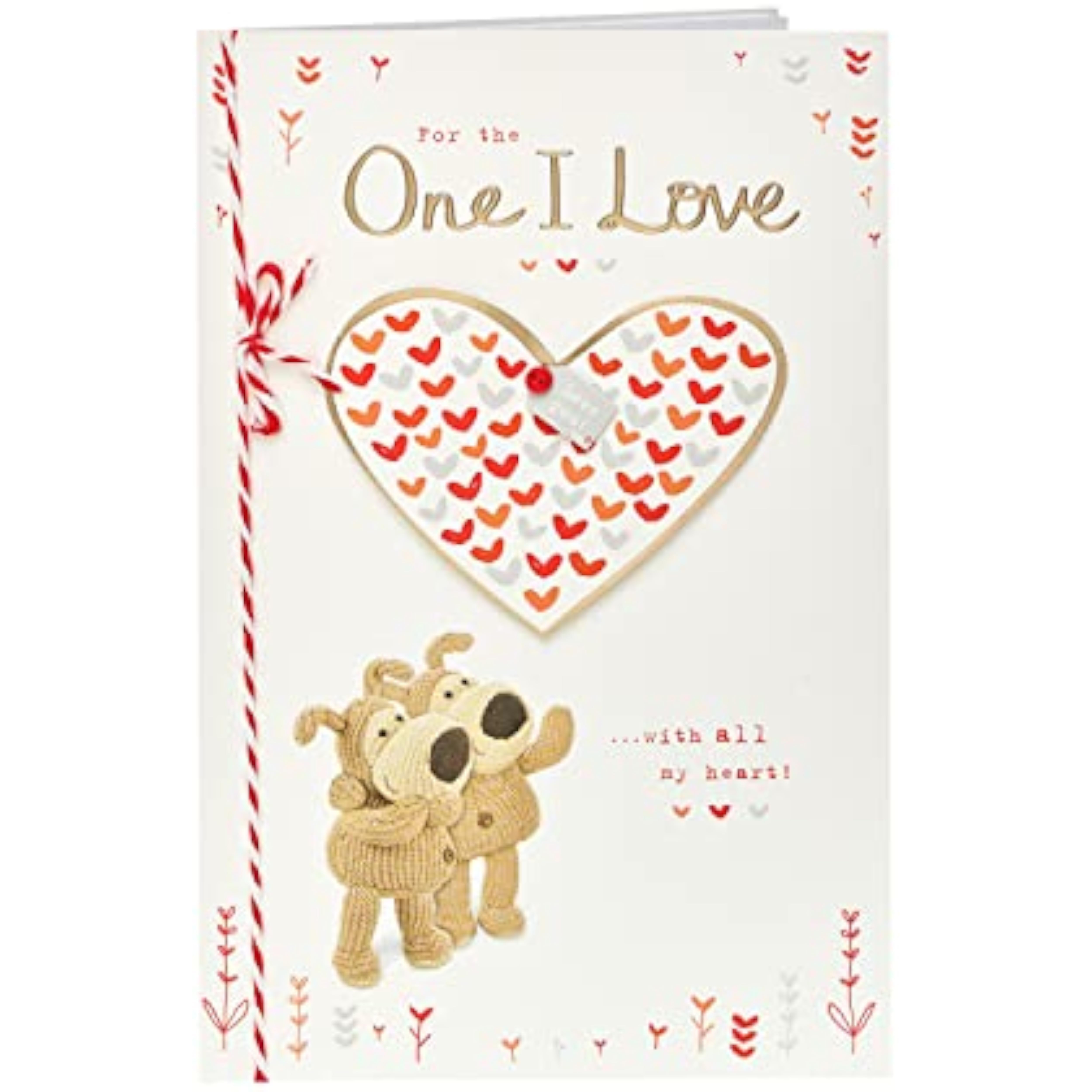 Heartfelt Boofle birthday greeting card for loved ones, featuring cute Boofle character and cheerful design, by UK Greetings.