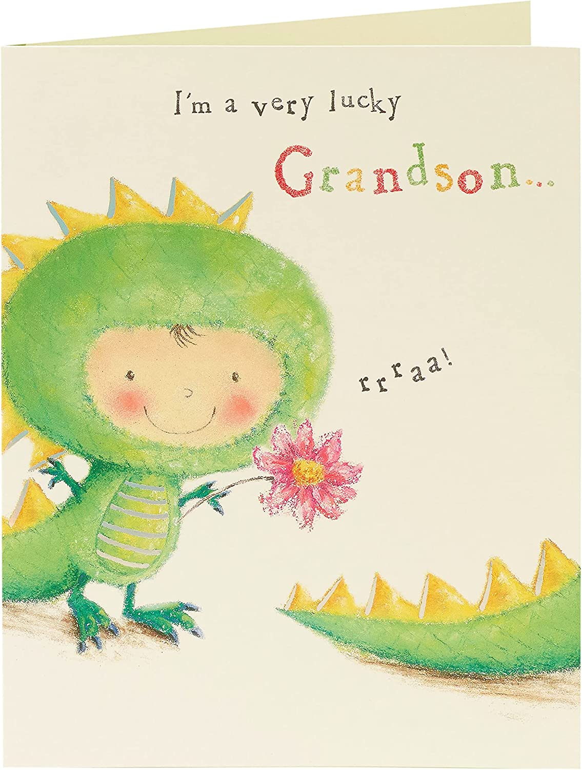 Heartfelt Grandma greeting card from grandson, UK Greetings, featuring a heartfelt design perfect for expressing love and appreciation.