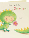 Heartfelt Grandma greeting card from grandson, UK Greetings, featuring a heartfelt design perfect for expressing love and appreciation.