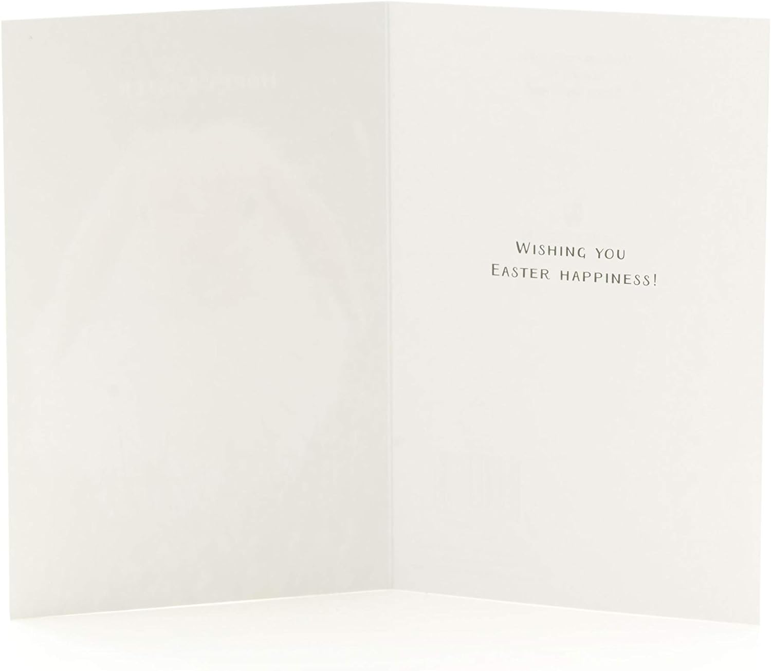 Photographic Hoppy Bunny Easter greeting card from UK Greetings 5-pack, featuring adorable bunny images and spring floral details.