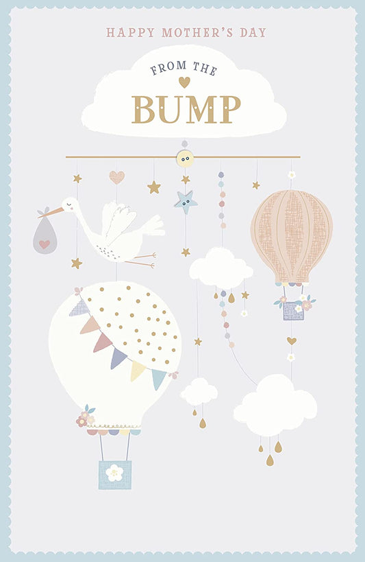Integrated Mum To Be Pregnancy Journal greeting card with 90 pages, featuring heartfelt designs for expecting mothers.