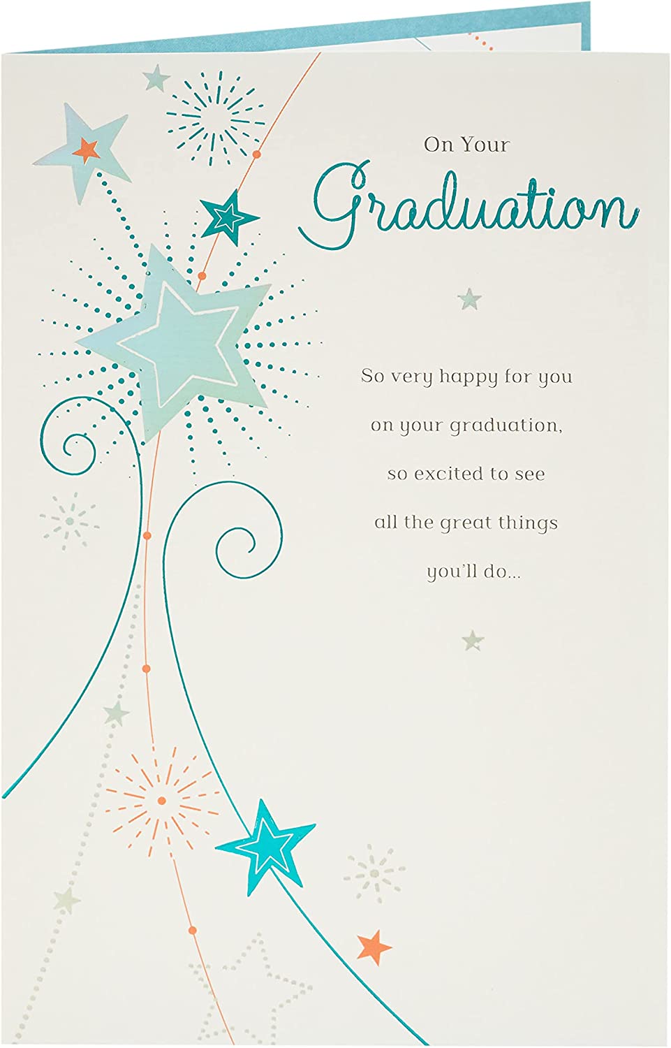 It's Your Graduation congratulations greeting card by UK Greetings featuring celebratory design and heartfelt message.