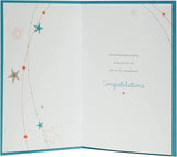 UK Greetings graduation congratulations greeting card featuring celebratory design and message for graduates.