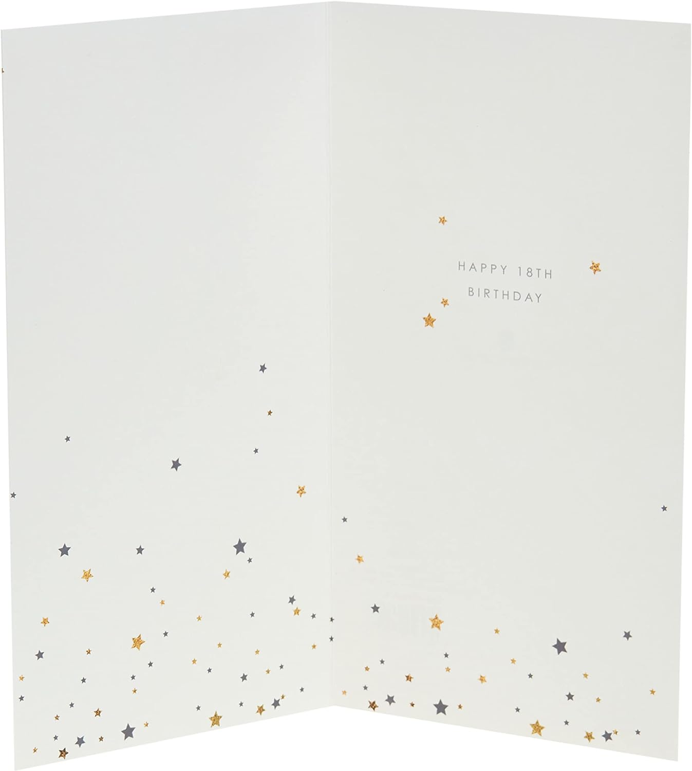 Keepsake 18th birthday greeting card by UK Greetings featuring colorful celebratory design and heartfelt message.