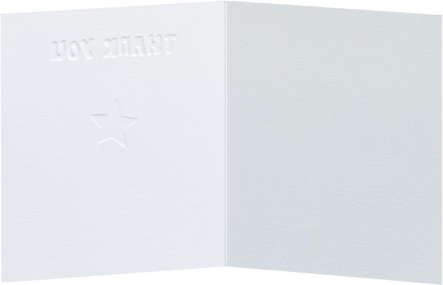 Gold Star Thank You Teacher greeting card by UK Greetings featuring a heartfelt design and space for a personalized message.