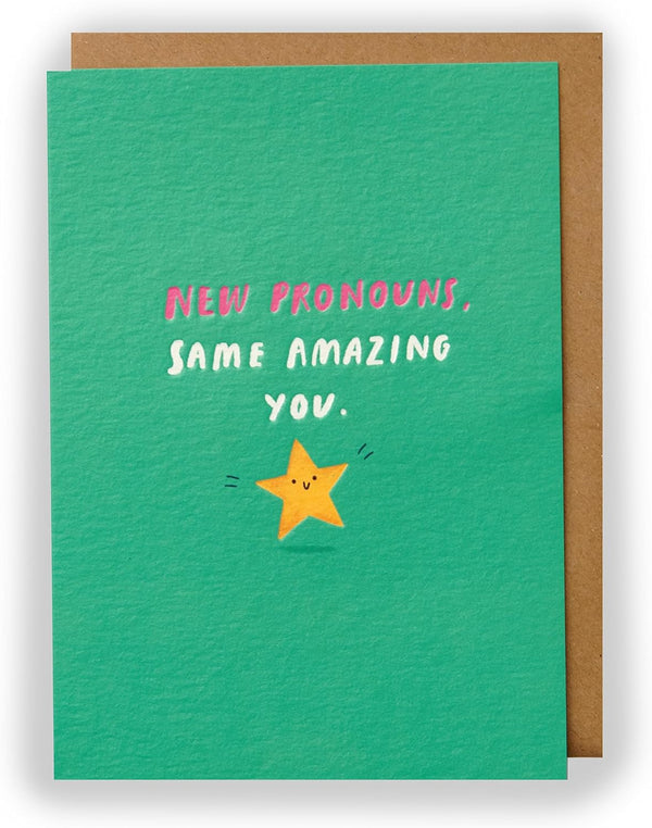 UK Greetings Kindred Same Amazing You greeting card featuring heartfelt message and colorful floral design.