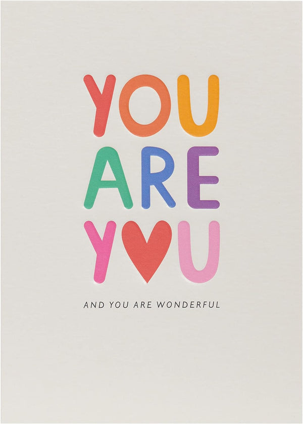 Kindred You Are You Pride Card greeting card featuring colorful pride-themed design and heartfelt message from UK Greetings.
