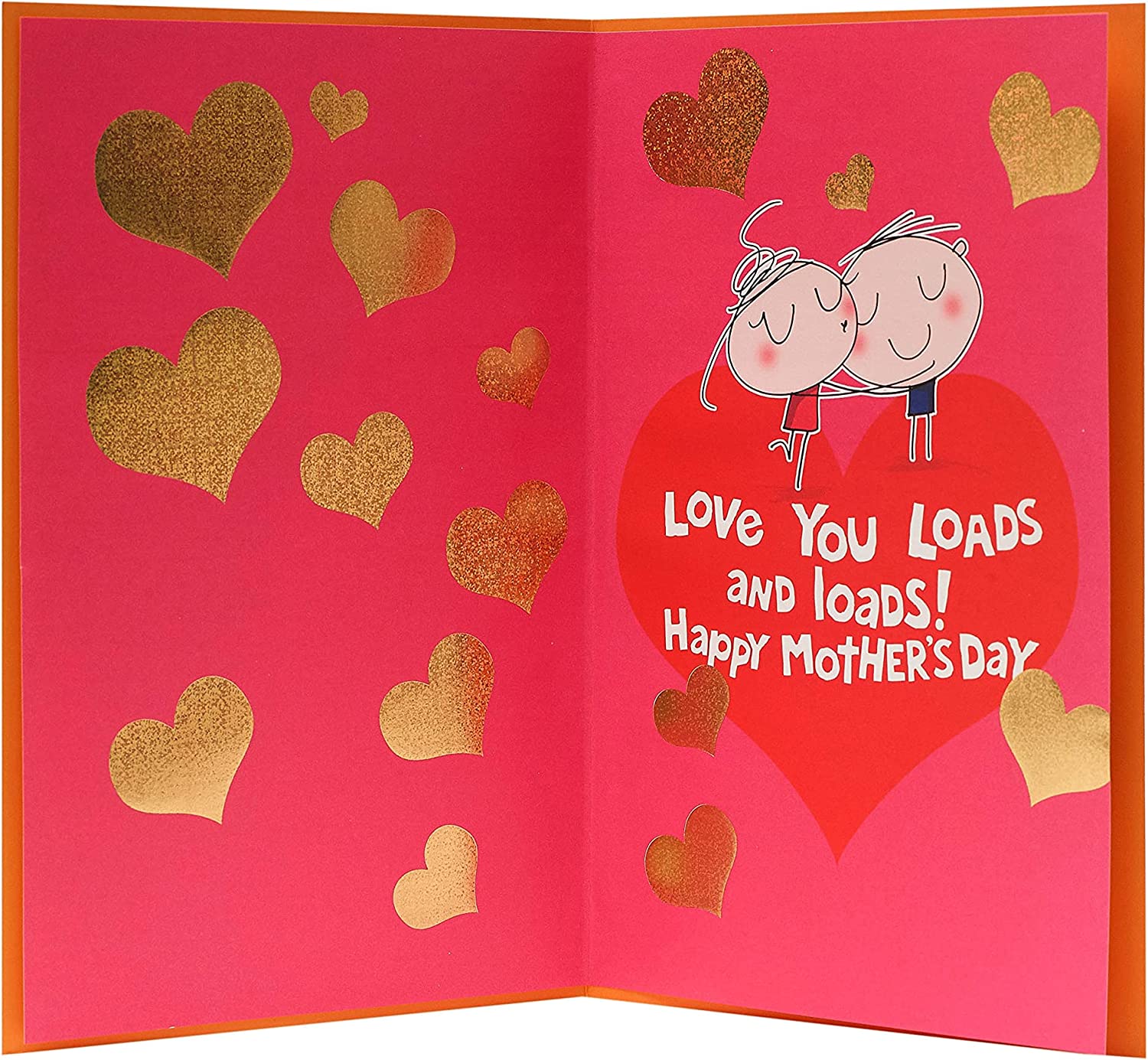 UK Greetings Mother's Day greeting card featuring a heartfelt verse for a wife with floral and elegant design elements.