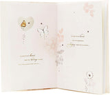 UK Greetings loving wife birthday greeting card with heartfelt verse insert, featuring romantic design and heartfelt message.