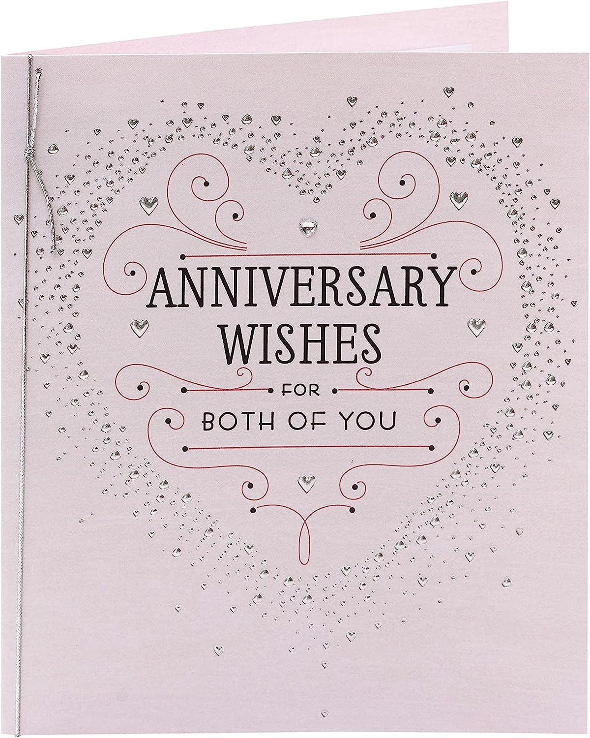 Elegant UK Greetings luxury anniversary couple greeting card featuring romantic artwork and heartfelt message for special occasions.