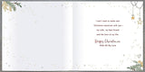Elegant Christmas greeting card for wife by UK Greetings featuring a heartfelt holiday design and festive imagery.