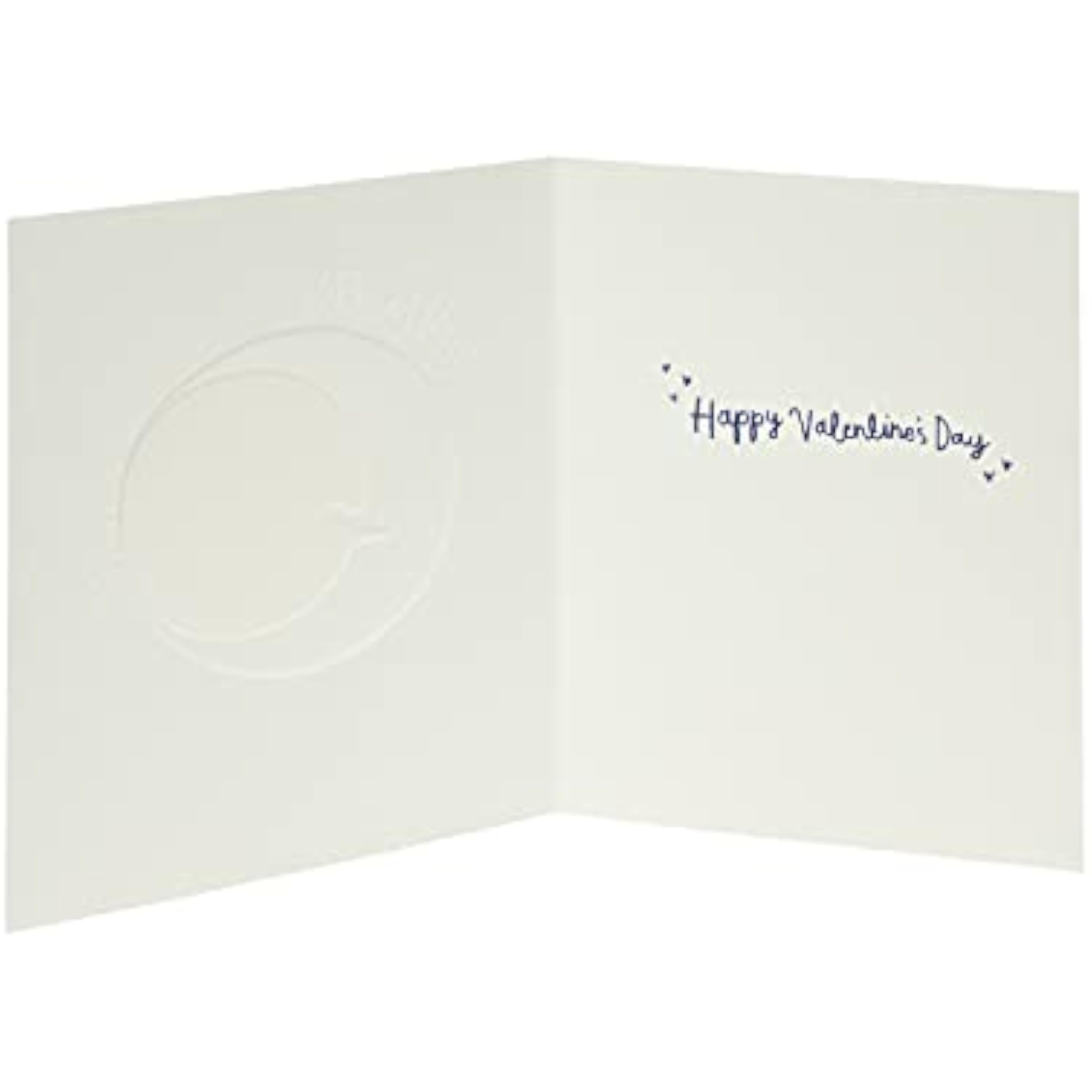 Moon Design Boyfriend Valentines Day Greeting Card by UK Greetings featuring romantic artwork and heartfelt message.