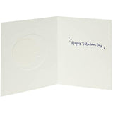 Moon Design Boyfriend Valentines Day Greeting Card by UK Greetings featuring romantic artwork and heartfelt message.