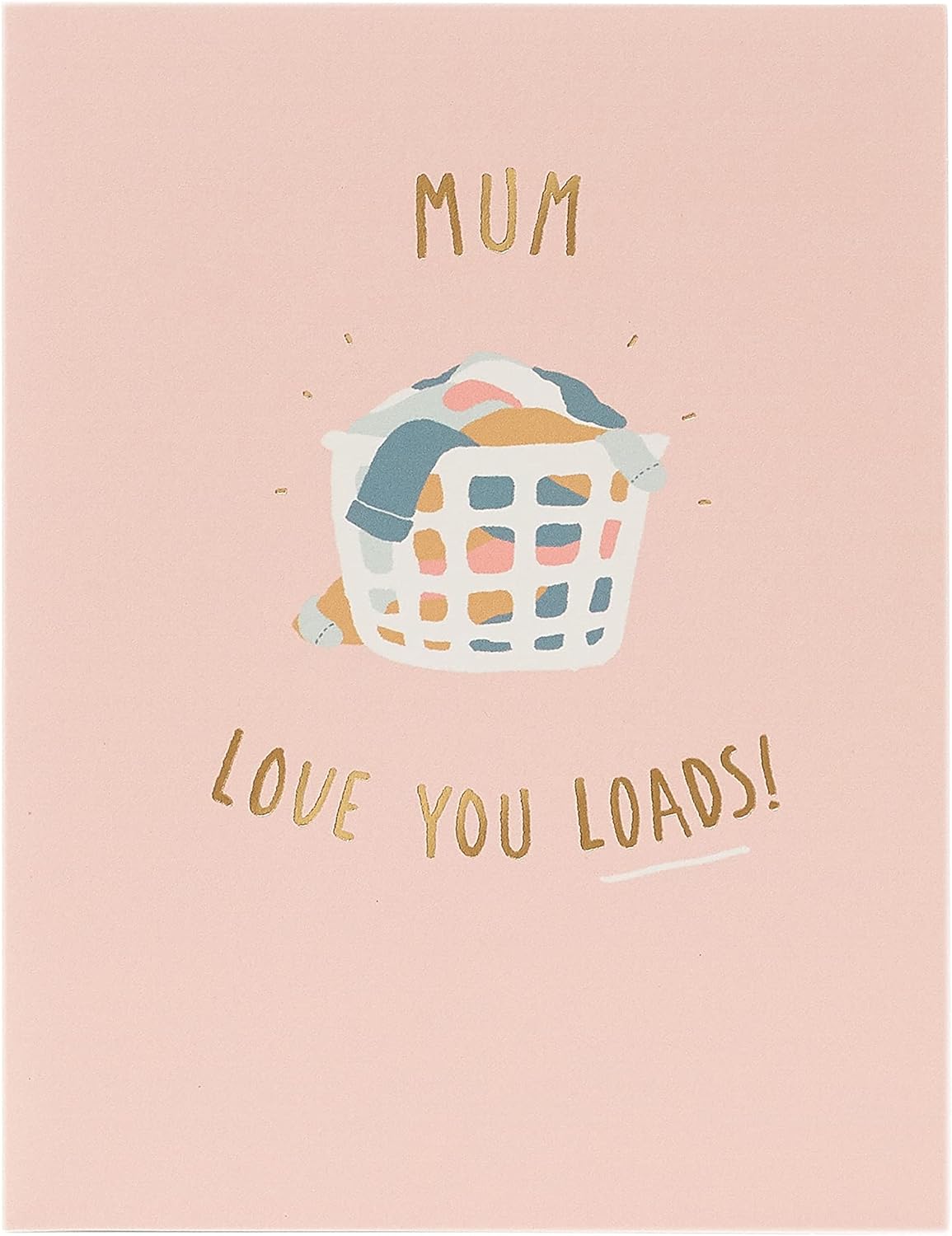 UK Greetings Mother's Day greeting card with floral design and heartfelt message, perfect for celebrating moms.