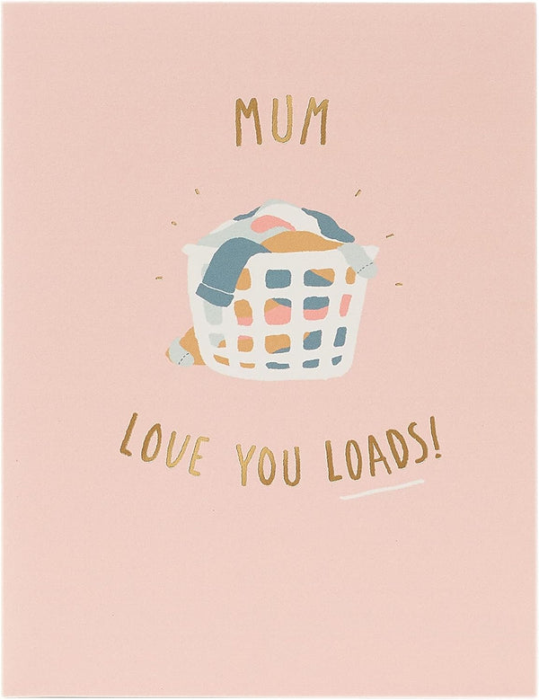 UK Greetings Mother's Day greeting card with floral design and heartfelt message, perfect for celebrating moms.