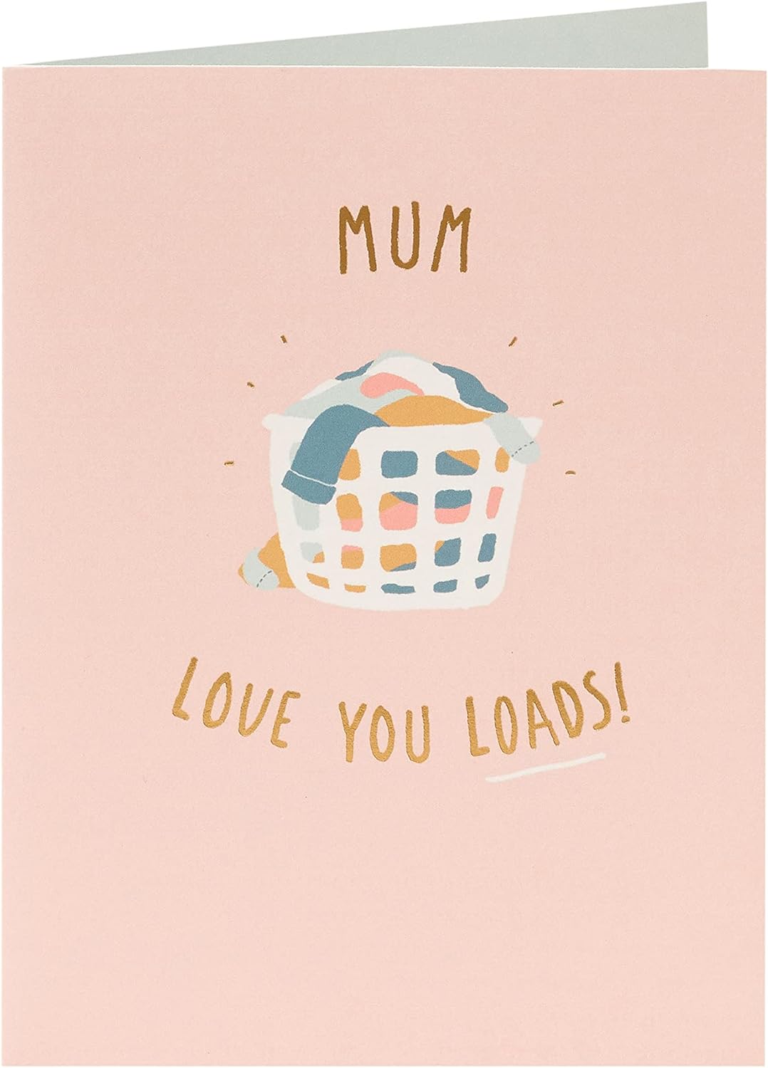 UK Greetings Mother's Day greeting card with floral design and heartfelt message, perfect for celebrating moms.