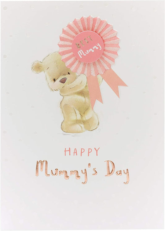 Mother's Day greeting card featuring a mummy design from UK Greetings, perfect for celebrating moms on special occasions.