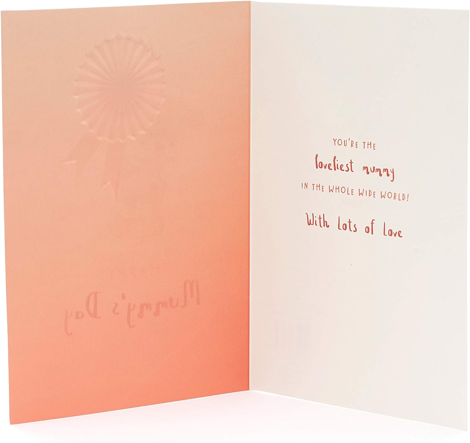 Mother's Day greeting card featuring a mummy design from UK Greetings, ideal for celebrating moms on Mother's Day.