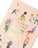Mother's Day greeting card with a lovely illustrated design and envelope, measuring 140x195mm, by UK Greetings.