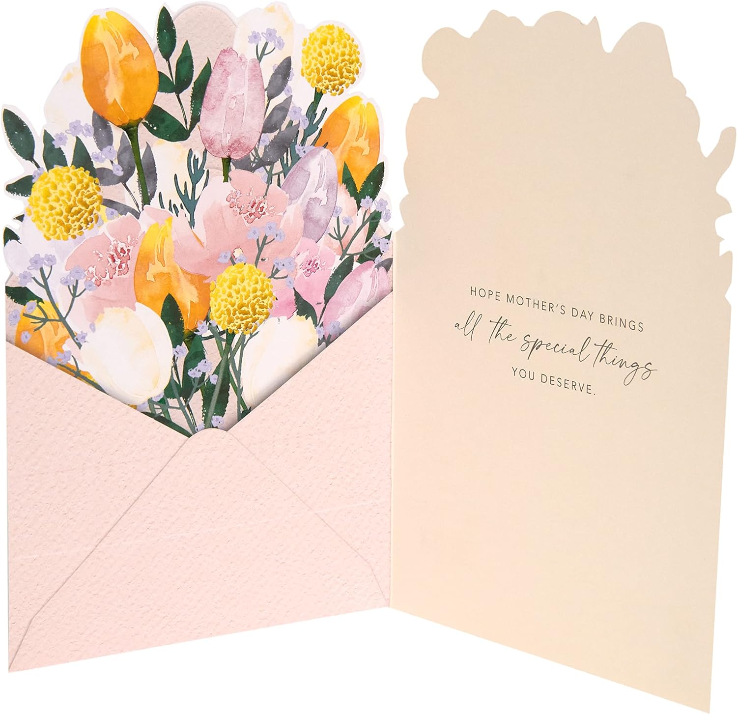 Mother's Day greeting card with envelope featuring a Nan pop-up design, measuring 149x229mm, from UK Greetings.