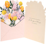 Mother's Day greeting card with envelope featuring a Nan pop-up design, measuring 149x229mm, from UK Greetings.