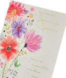 Mother's Day greeting card with "Someone Special" design and envelope, UK Greetings, featuring floral and heartfelt message.