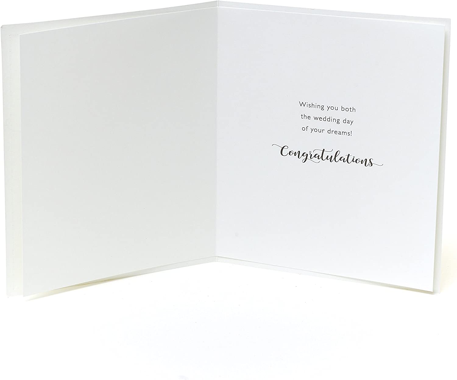 Mr & Mr wedding greeting card from UK Greetings featuring a congratulatory design for two grooms.