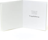 Mr & Mr wedding greeting card from UK Greetings featuring a congratulatory design for two grooms.