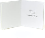 Mr & Mr wedding greeting card from UK Greetings featuring a congratulatory message for two grooms.