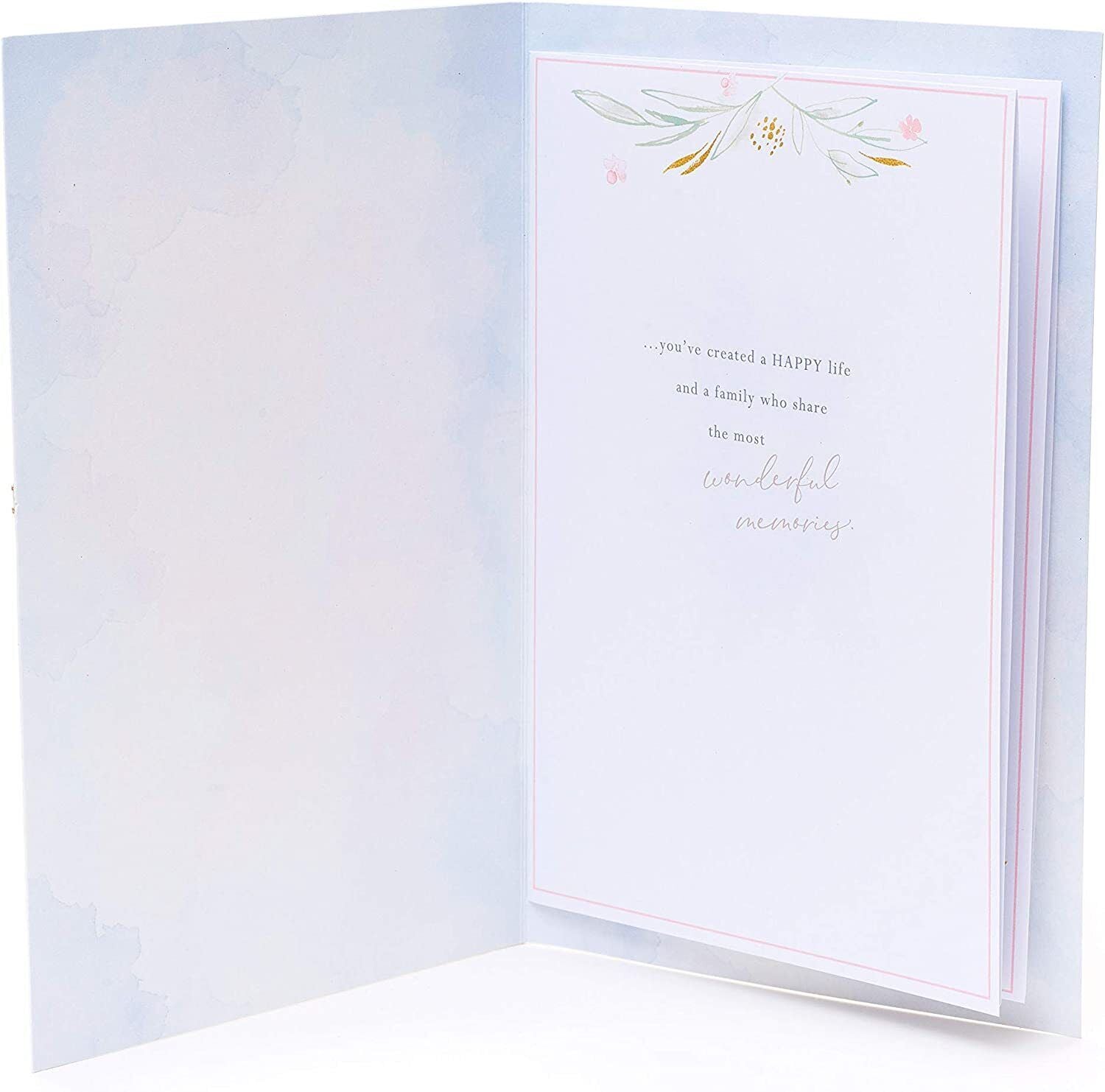 UK Greetings Mum and Dad 30th Anniversary Greeting Card with heartfelt design and decorative elements, ideal for celebrating their special day.