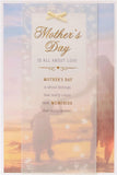 Soft sentimental design Mother's Day greeting card by UK Greetings featuring heartfelt artwork and elegant details.