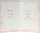 Soft sentimental design Mother's Day greeting card by UK Greetings featuring heartfelt illustrations and warm, caring messages.
