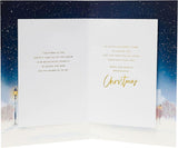 Son Christmas greeting card by UK Greetings featuring festive holiday design and cheerful imagery for the holiday season.