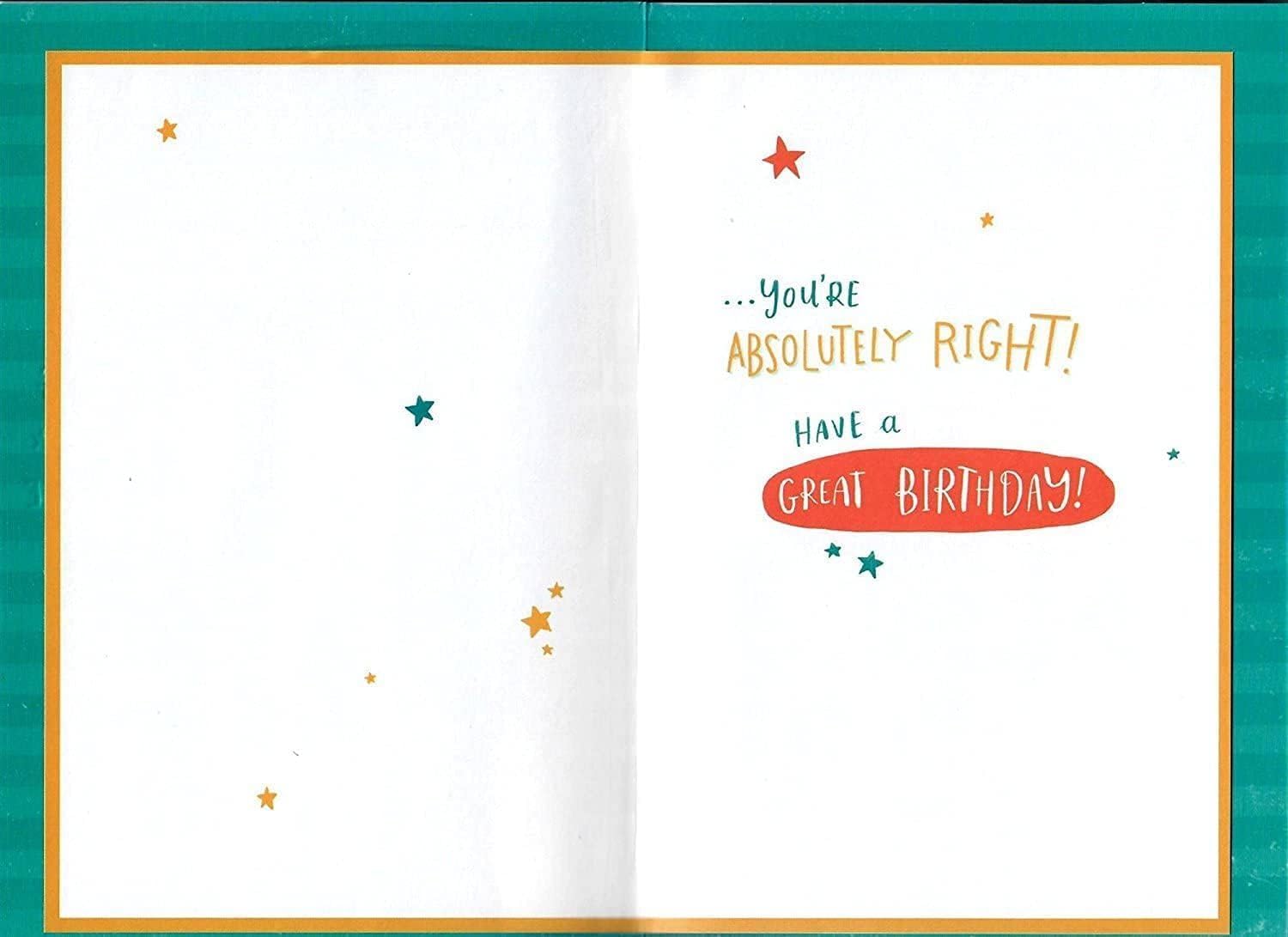 Son-in-law birthday greeting card from UK Greetings featuring a colorful design and heartfelt message.