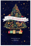 Son & … Multi Caption Christmas Card by UK Greetings featuring festive holiday designs and colorful greetings inside.