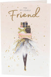 UK Greetings Special Friend Christmas Card with festive heartwarming design for a cherished friend.
