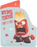 Disney Inside Out greeting card by UK Greetings featuring colorful characters and cheerful Inside Out design.