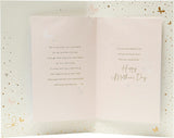 Elegant Mother's Day greeting card with a matching envelope, featuring beautiful floral design from UK Greetings.