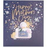 Beautiful greeting card with perfume design for Mother's Day, featuring elegant floral artwork on the UK Greetings greeting card.