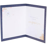 Beautiful Mothers Day greeting card featuring a stunning perfume design from UK Greetings with floral accents and elegant lettering.