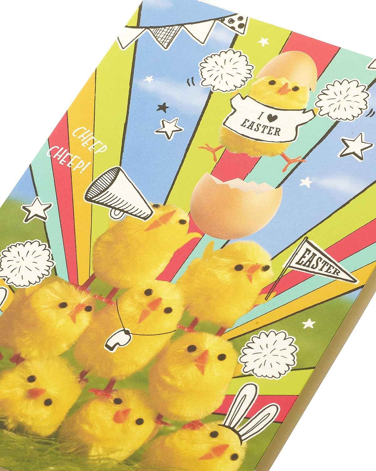 Set of Tweetest Easter greeting cards featuring adorable fluffy chick illustrations from UK Greetings.
