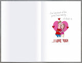 Valentine's Day greeting card for husband by UK Greetings featuring heartfelt message and romantic design.