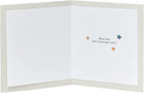 Cute Boofle birthday greeting card for nephew from UK Greetings, featuring colorful illustrations and festive design elements.