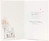Luxury greeting card for wife featuring a scenic riverside design, ideal for birthday celebrations by UK Greetings.